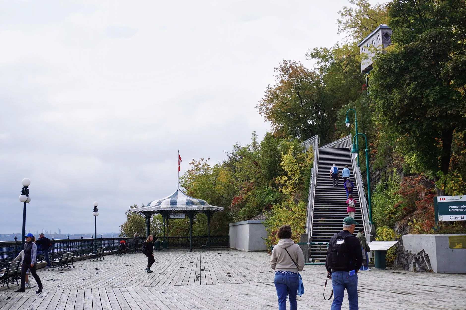 Jour 5 : Vieux-Québec, remparts et terrasse Dufferin