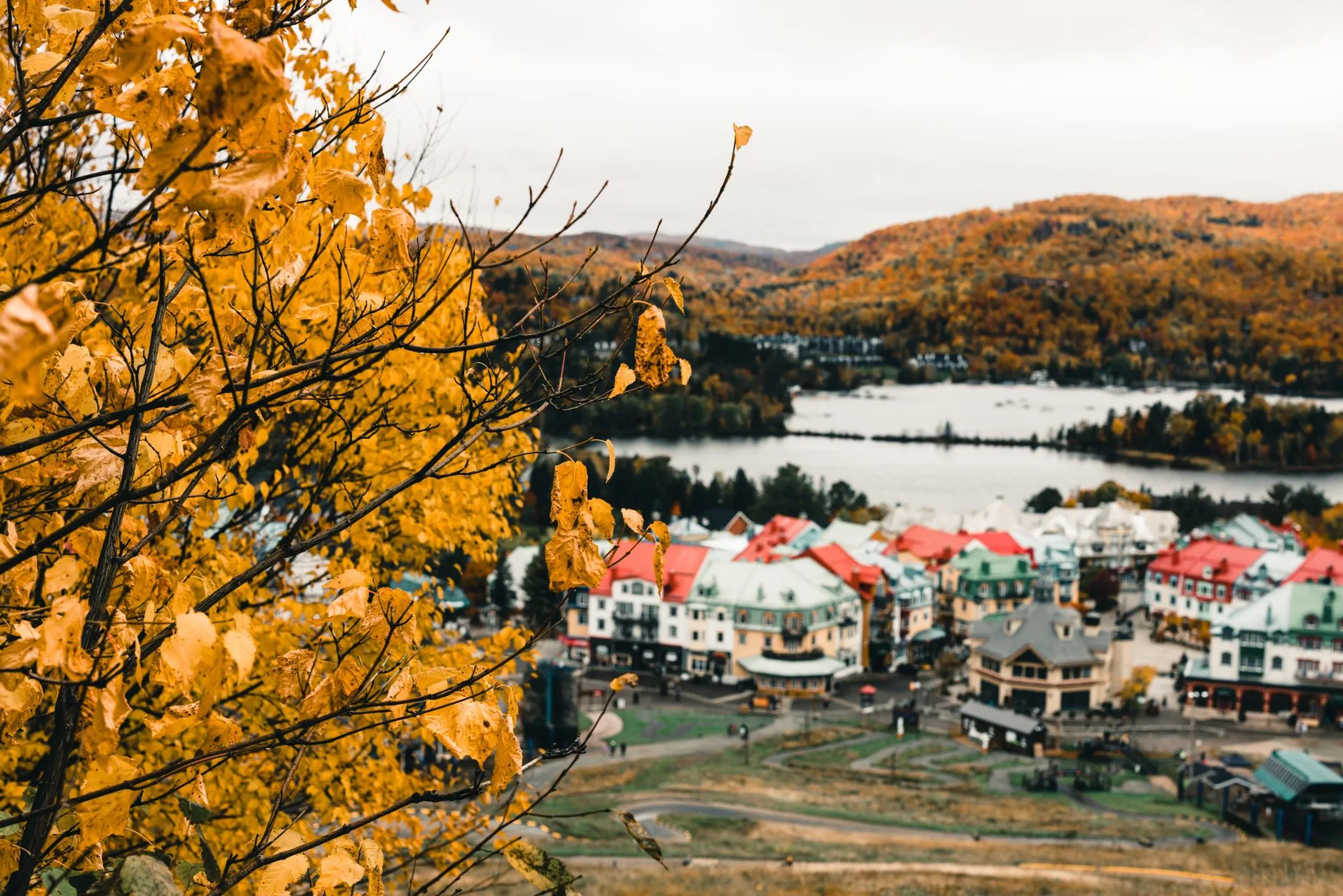 Mont-Tremblant : la station et son village piétonnier